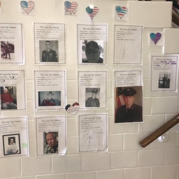 Veteran Pictures on Wall